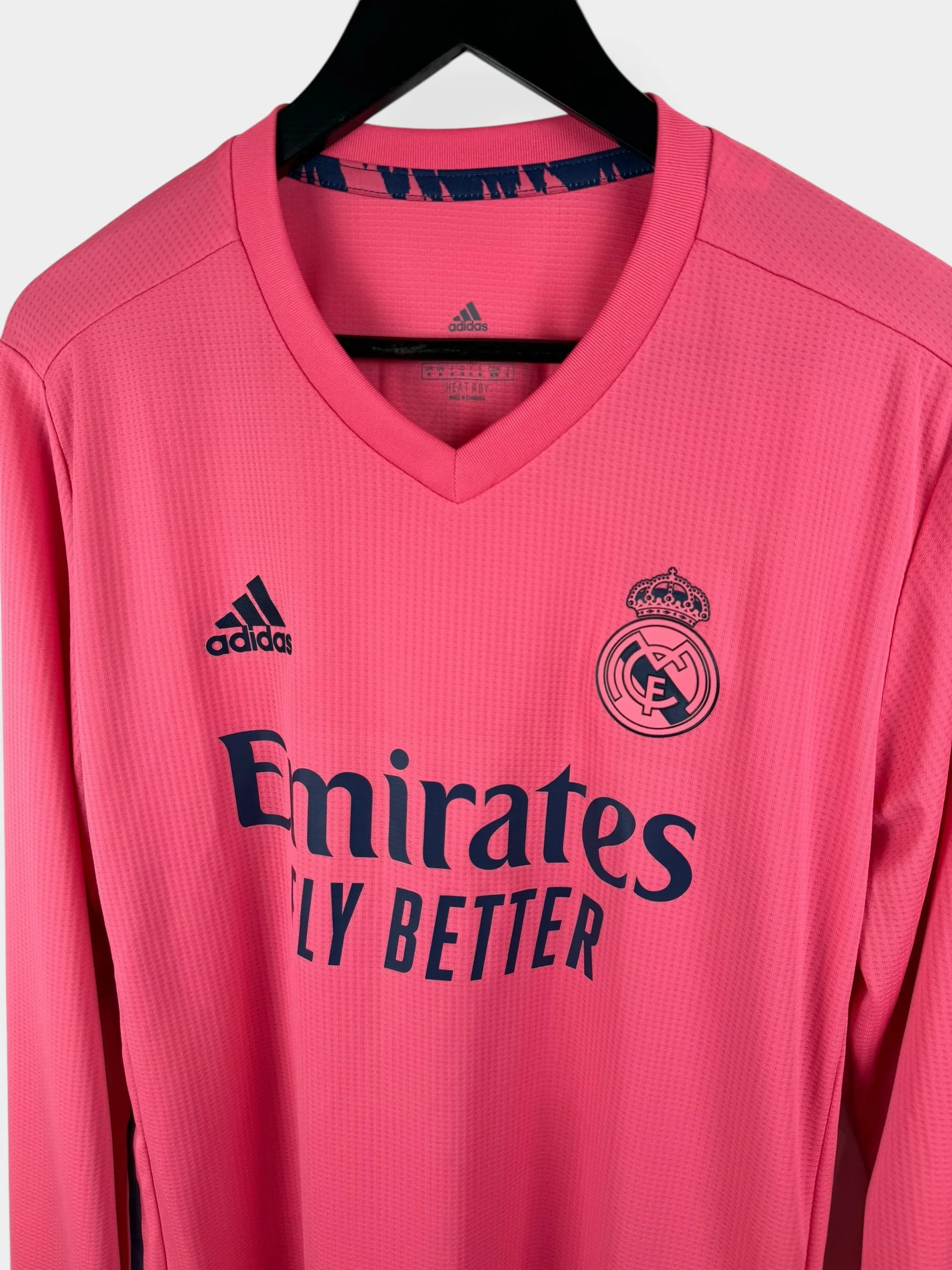 2020-21 REAL MADRID AWAY SHIRT PLAYER ISSUE LS SERGIO RAMOS #4 M - Image 4