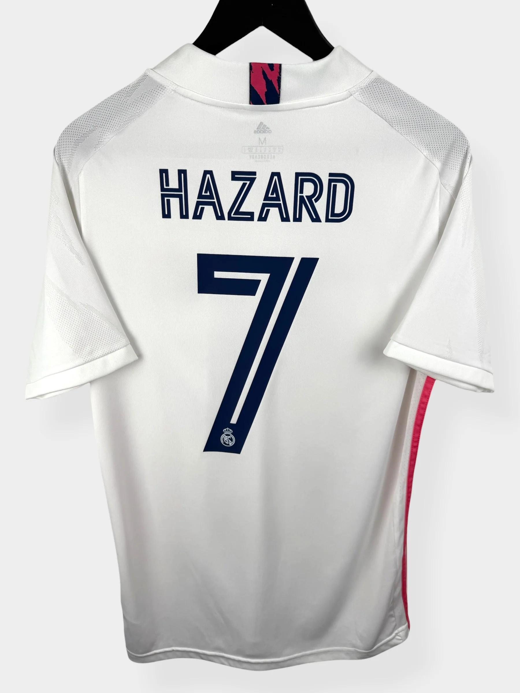 2020-21 REAL MADRID HOME SHIRT HAZARD #7 M
