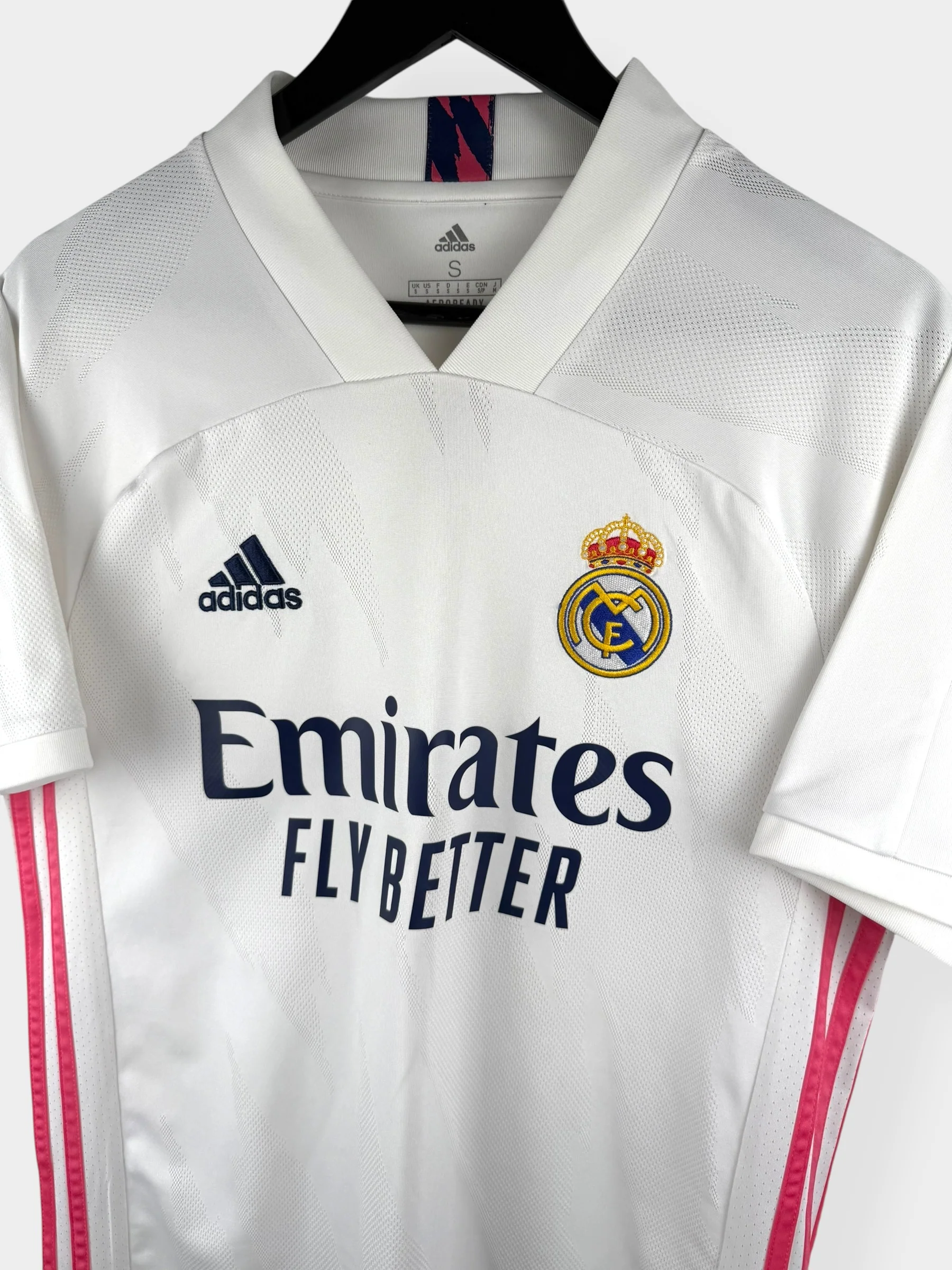 2020-21 REAL MADRID HOME SHIRT S - Image 4
