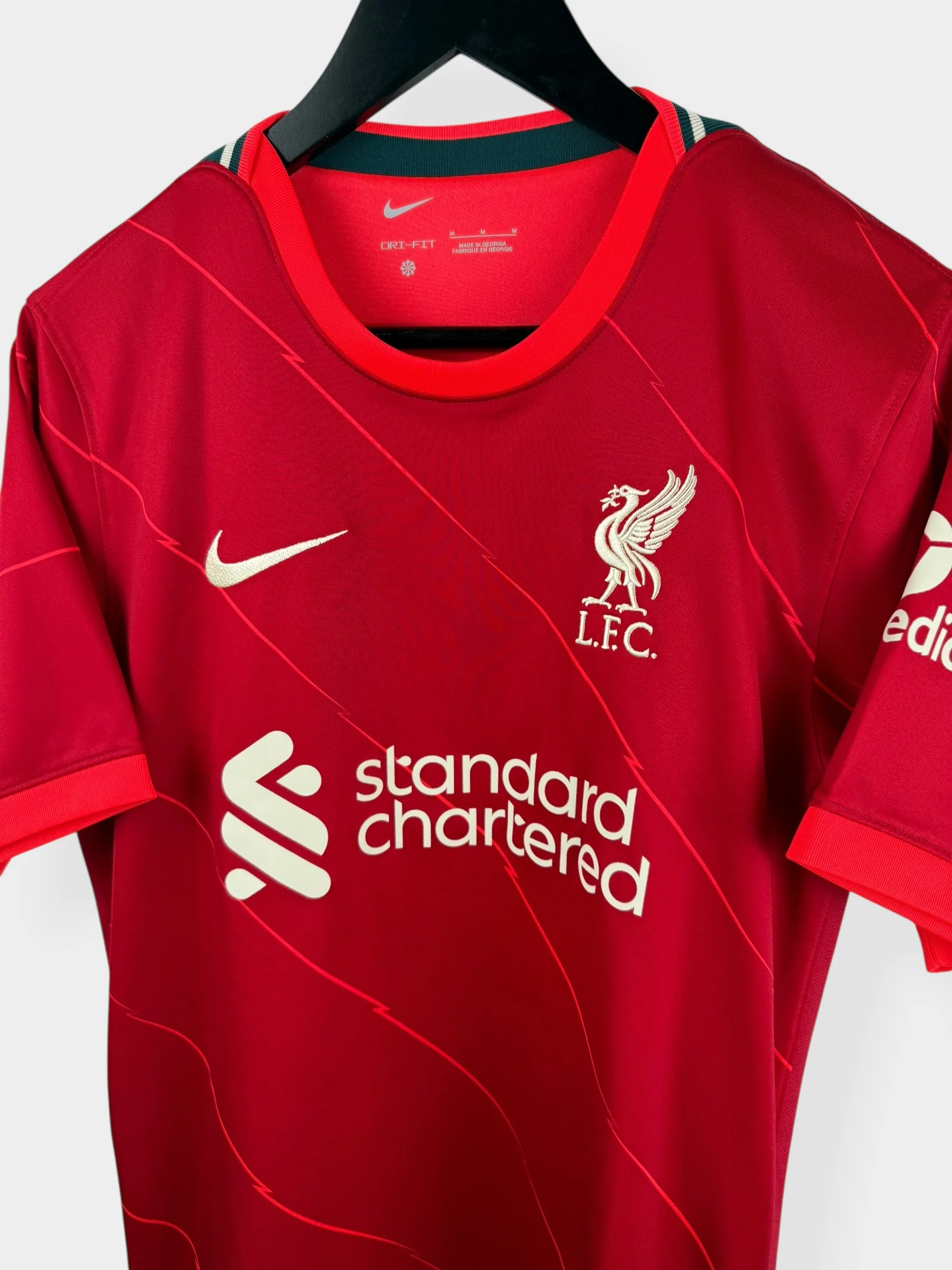 2021-22 LIVERPOOL HOME SHIRT ALEXANDER ARNOLD #66 M - Image 4