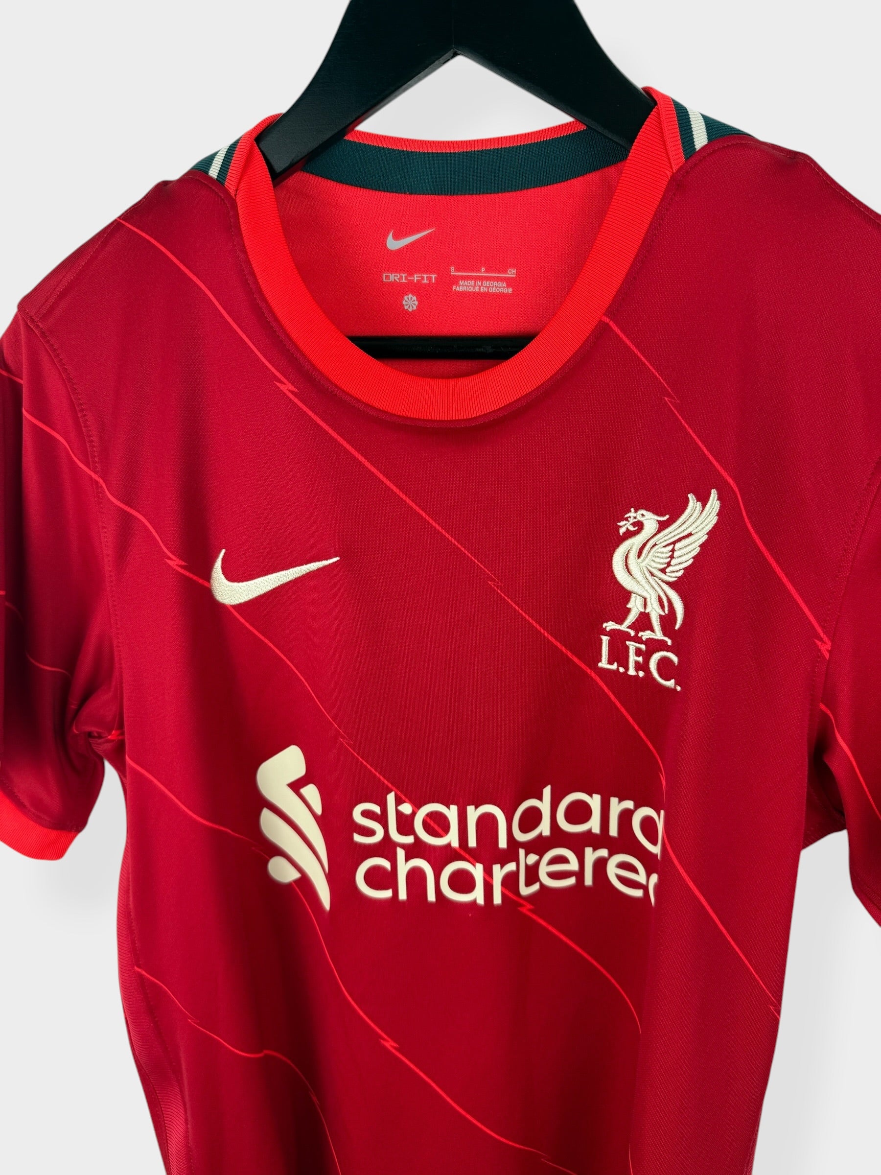 2021-22 LIVERPOOL HOME SHIRT M. SALAH #11 S - Image 4
