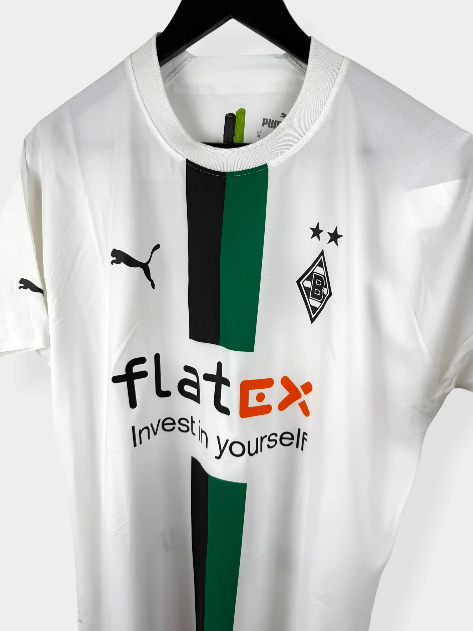 2022-23 BORUSSIA MÖNCHENGLADBACH HOME SHIRT PLAYER ISSUE M - Image 3