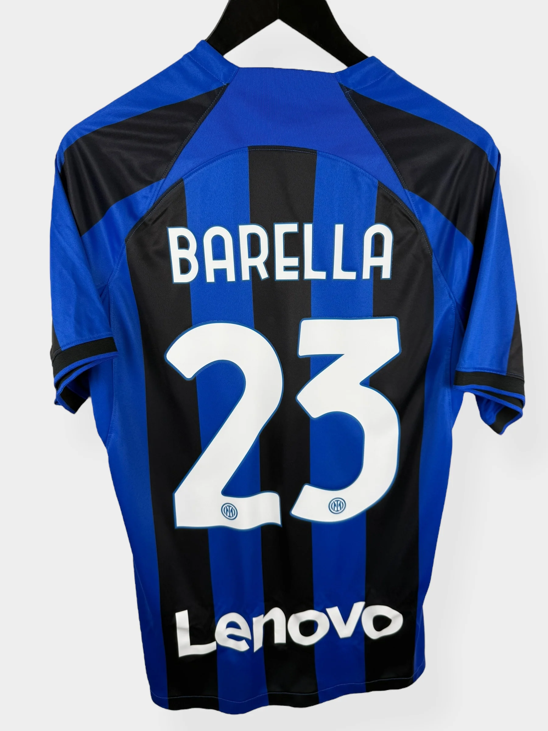 2022-23 INTER MILAN HOME SHIRT BARELLA #23 M
