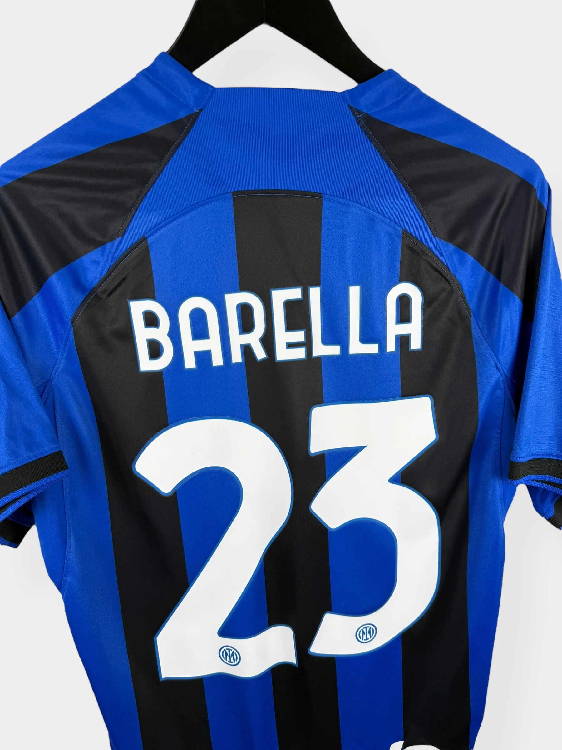 2022-23 INTER MILAN HOME SHIRT BARELLA #23 M - Image 3