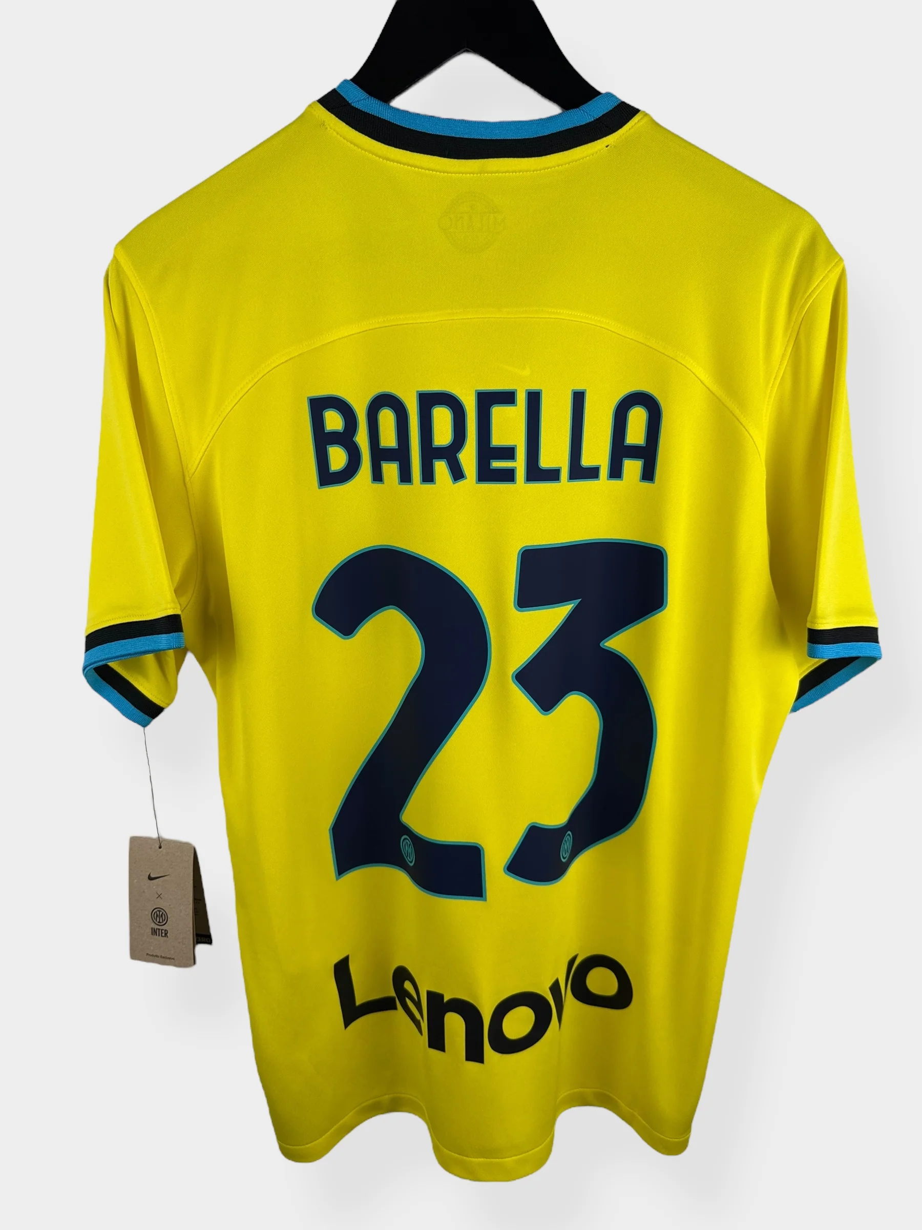 2022-23 INTER MILAN THIRD SHIRT BARELLA #23 M
