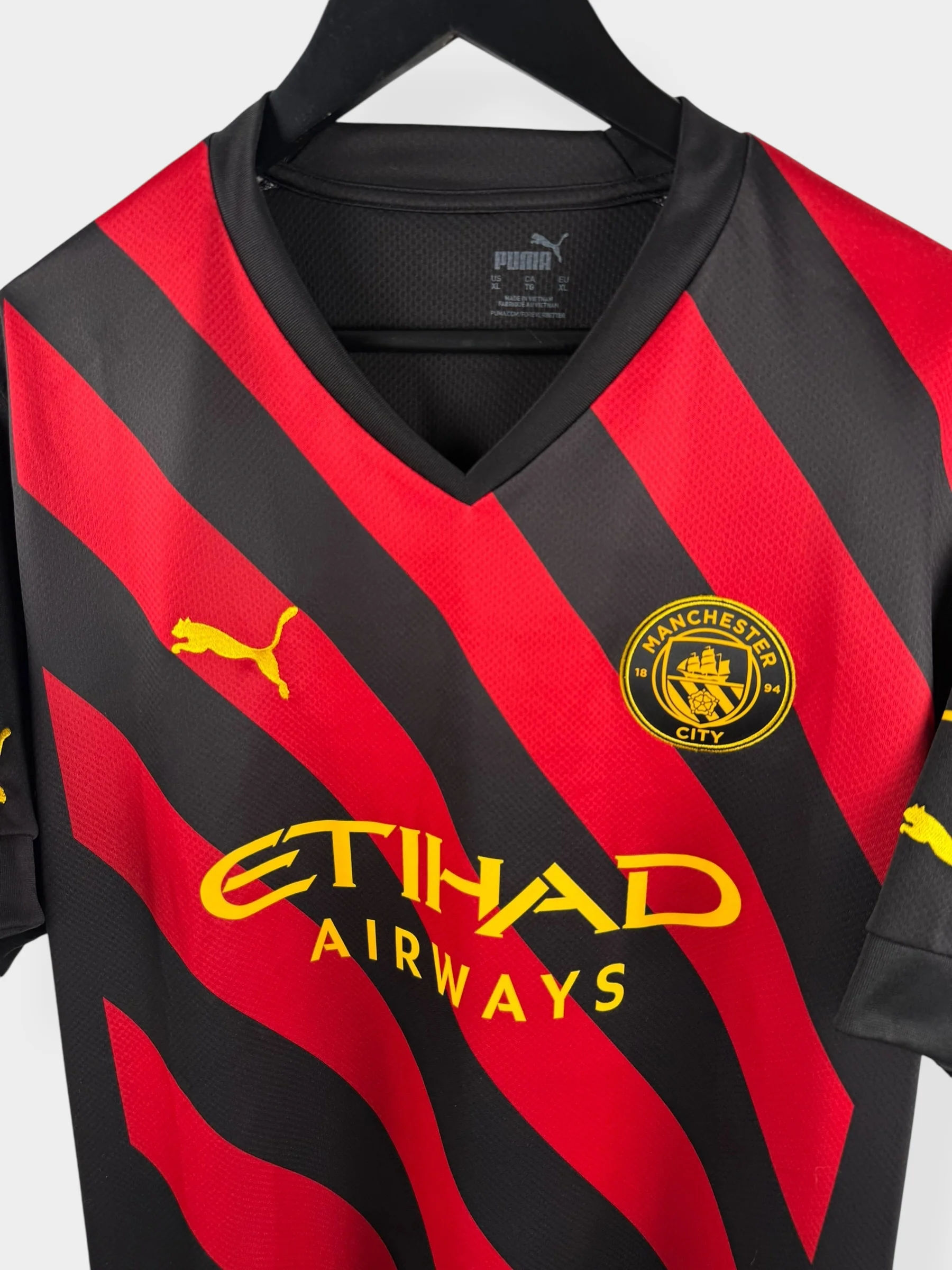 2022-23 MANCHESTER CITY AWAY SHIRT DE BRUYNE #17 XL - Image 4