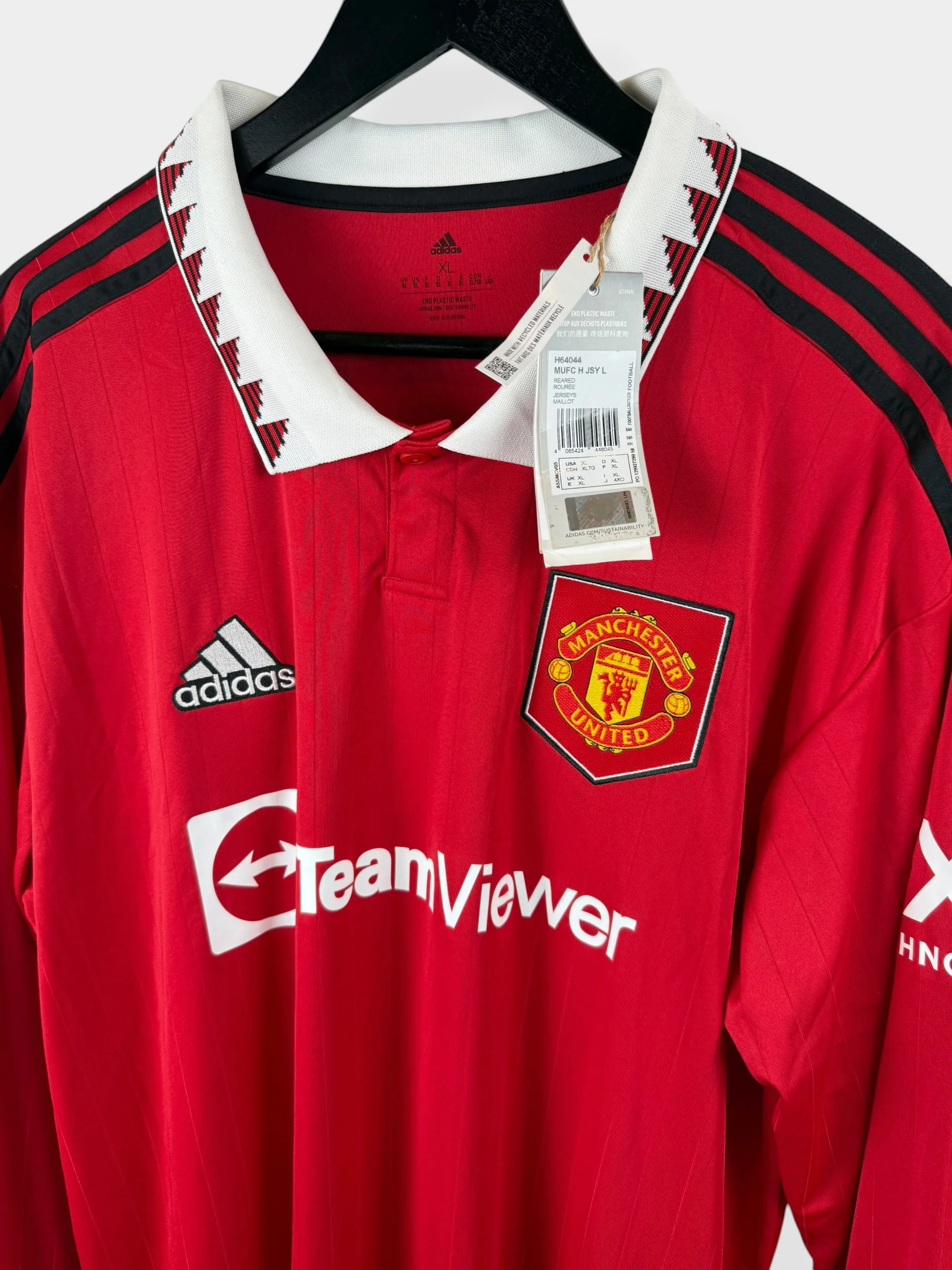 2022-23 MANCHESTER UNITED HOME SHIRT LS RONALDO #7 XL - Image 4