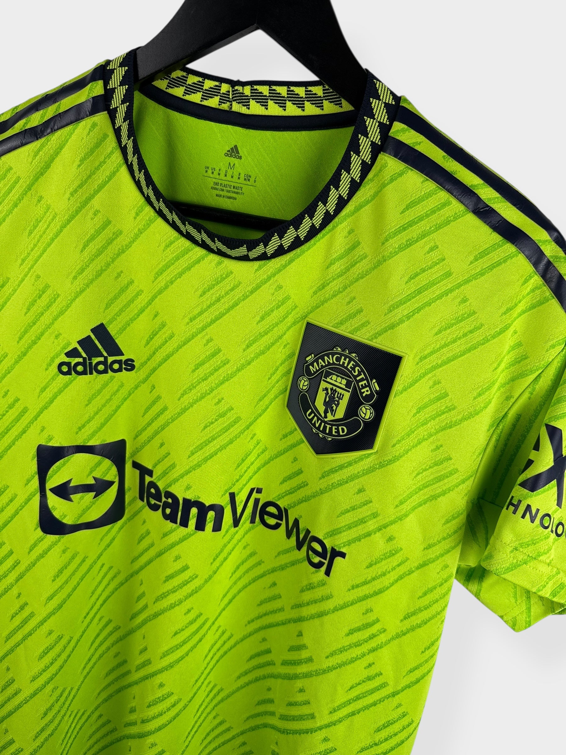 2022-23 MANCHESTER UNITED THIRD SHIRT PLAYER ISSUE RONALDO #7 M - Image 4
