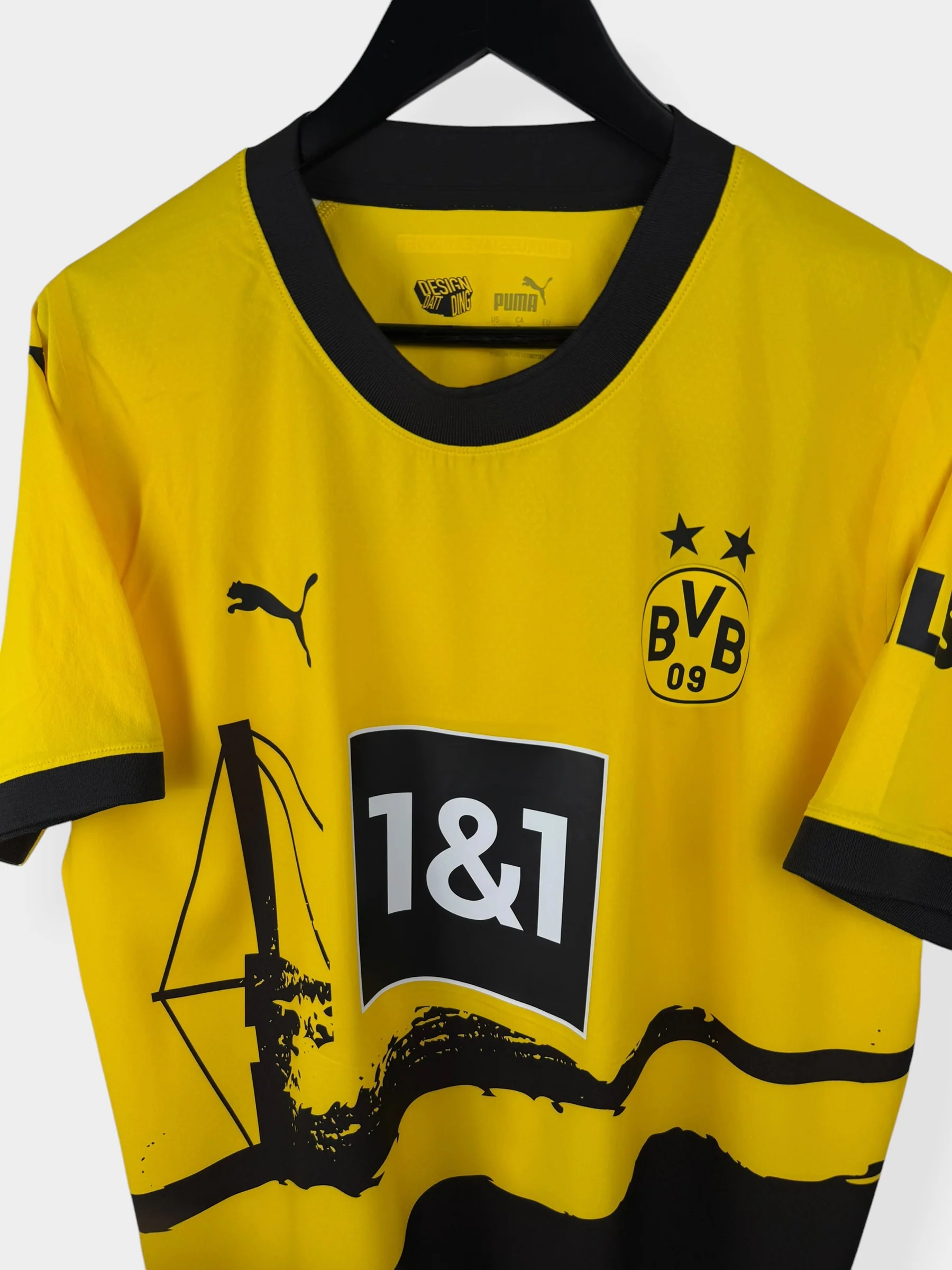 2023-24 BORUSSIA DORTMUND HOME SHIRT PLAYER ISSUE L - Image 4