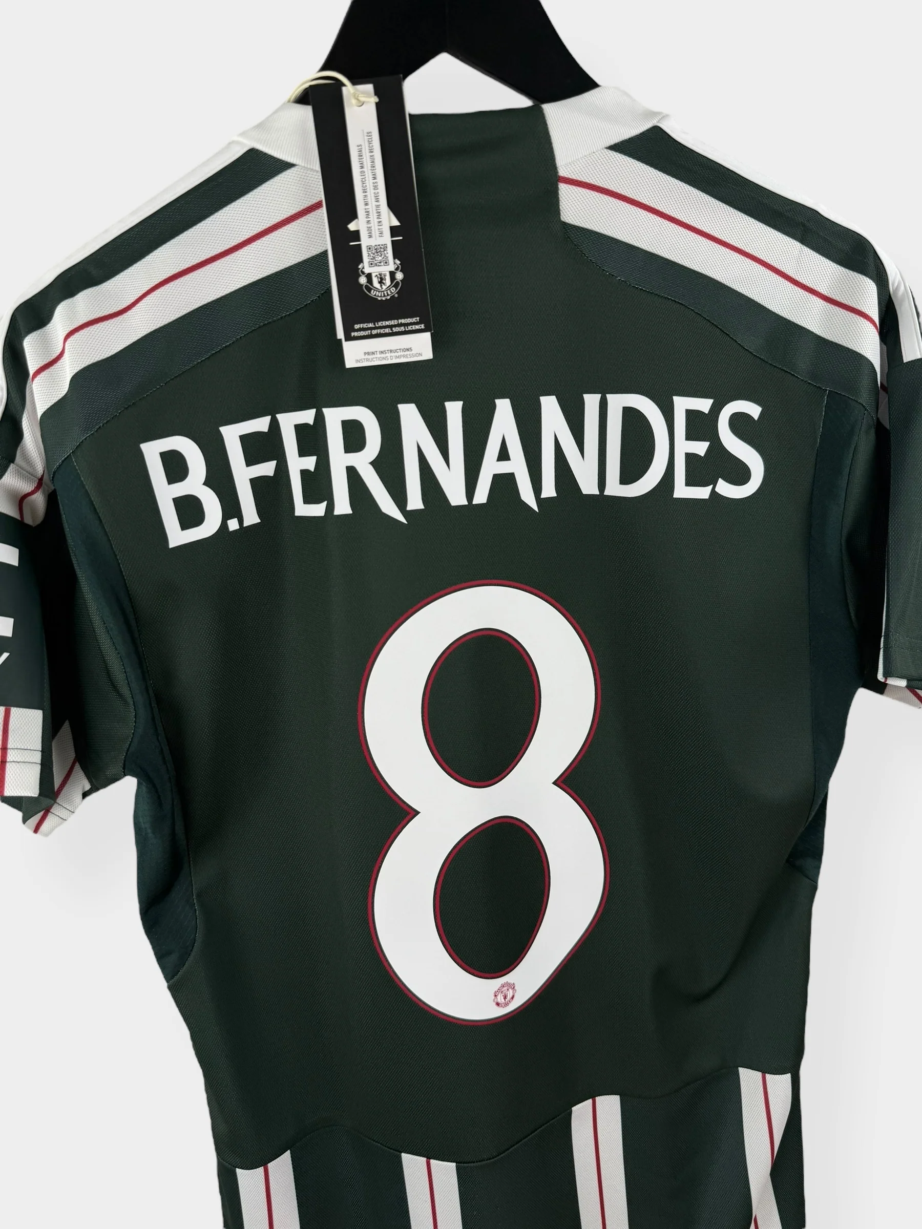 2023-24 MANCHESTER UNITED AWAY SHIRT B. FERNANDES #8 S - Image 3