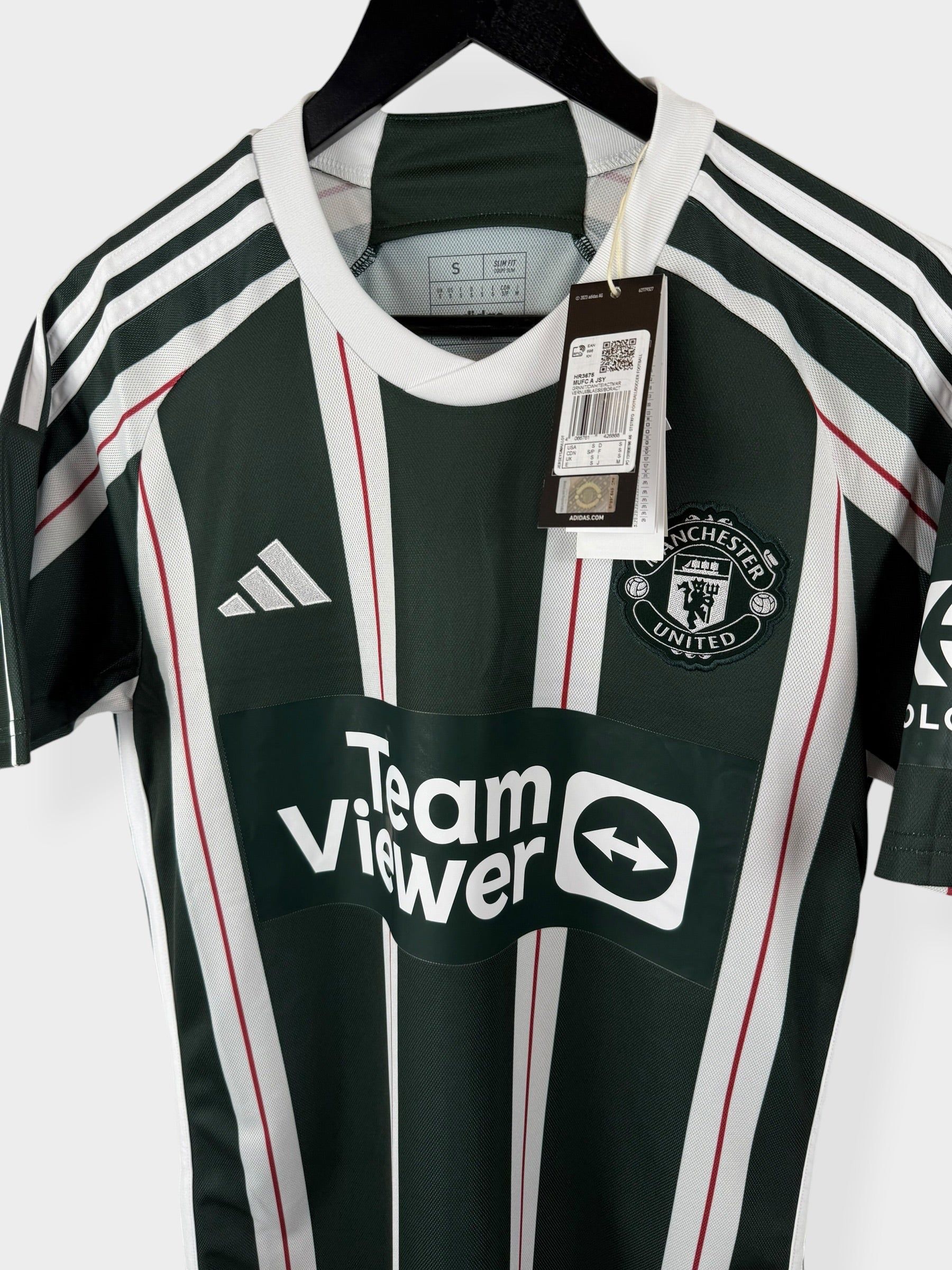 2023-24 MANCHESTER UNITED AWAY SHIRT MAINOO #37 S - Image 4