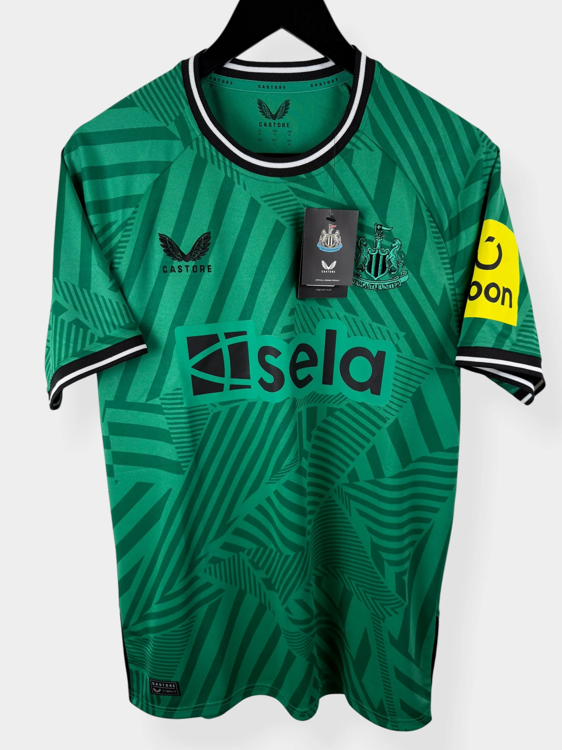 2023-24 NEWCASTLE UNITED AWAY SHIRT ISAK #14 M - Image 2