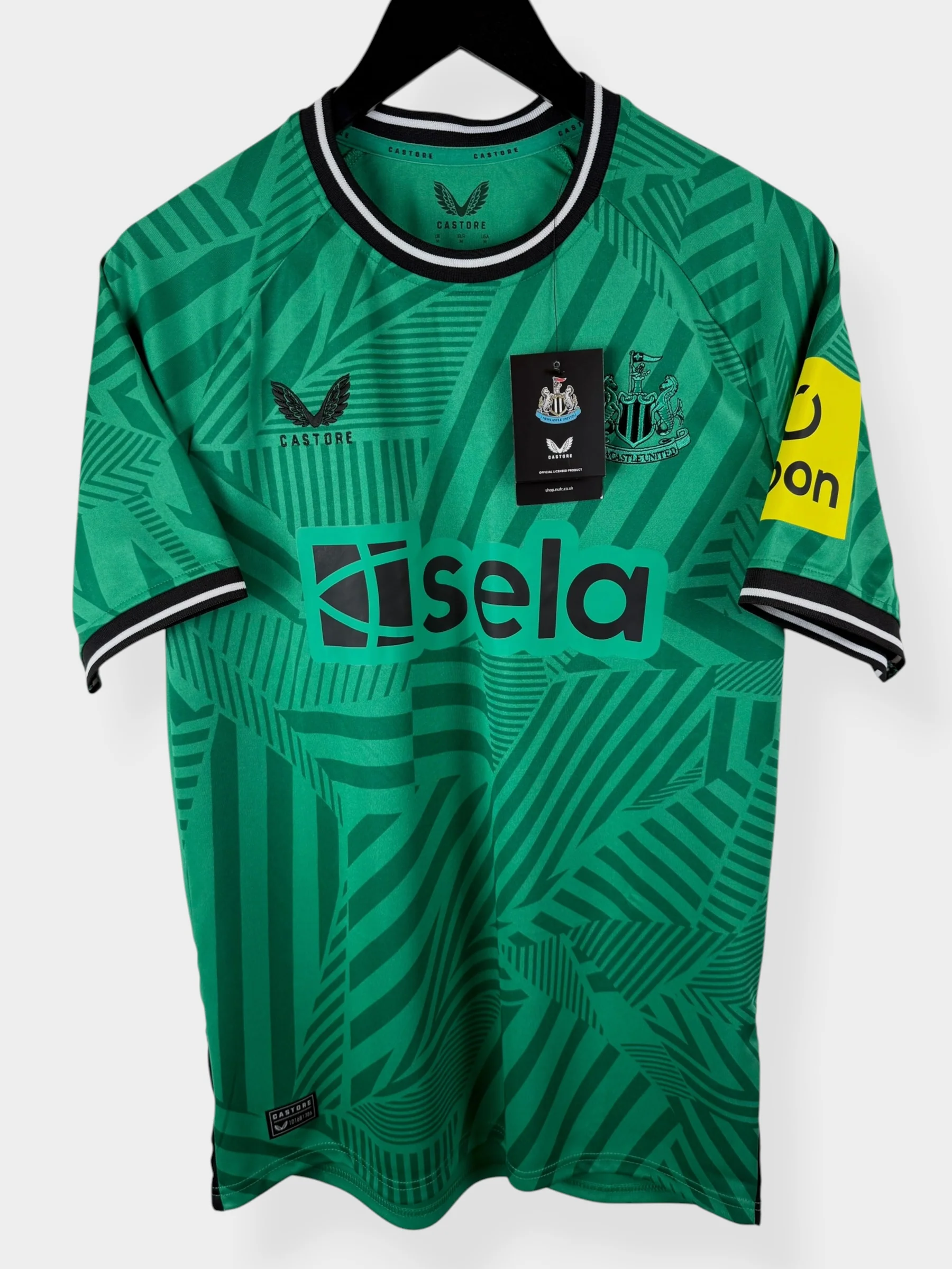 2023-24 NEWCASTLE UNITED AWAY SHIRT TONALI #8 M - Image 2