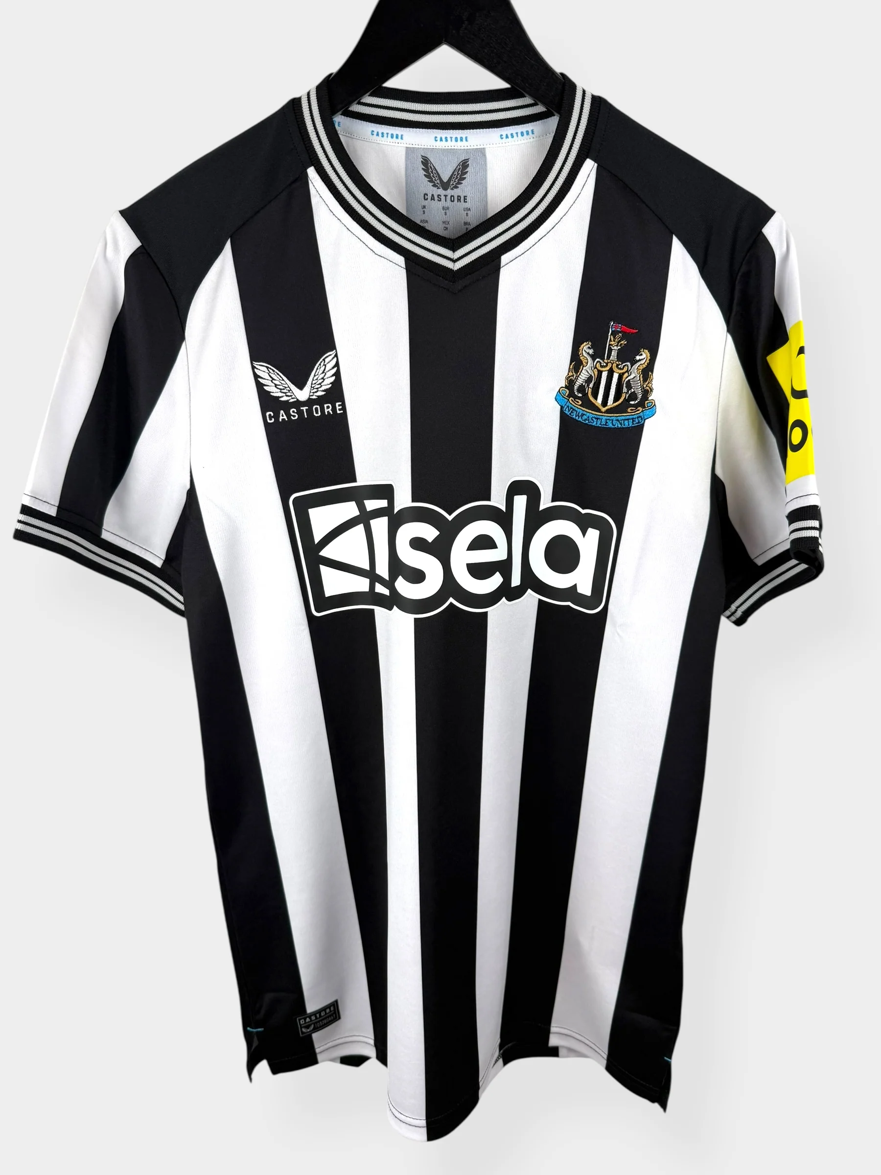 2023-24 NEWCASTLE UNITED HOME SHIRT ISAK #14 S - Image 2