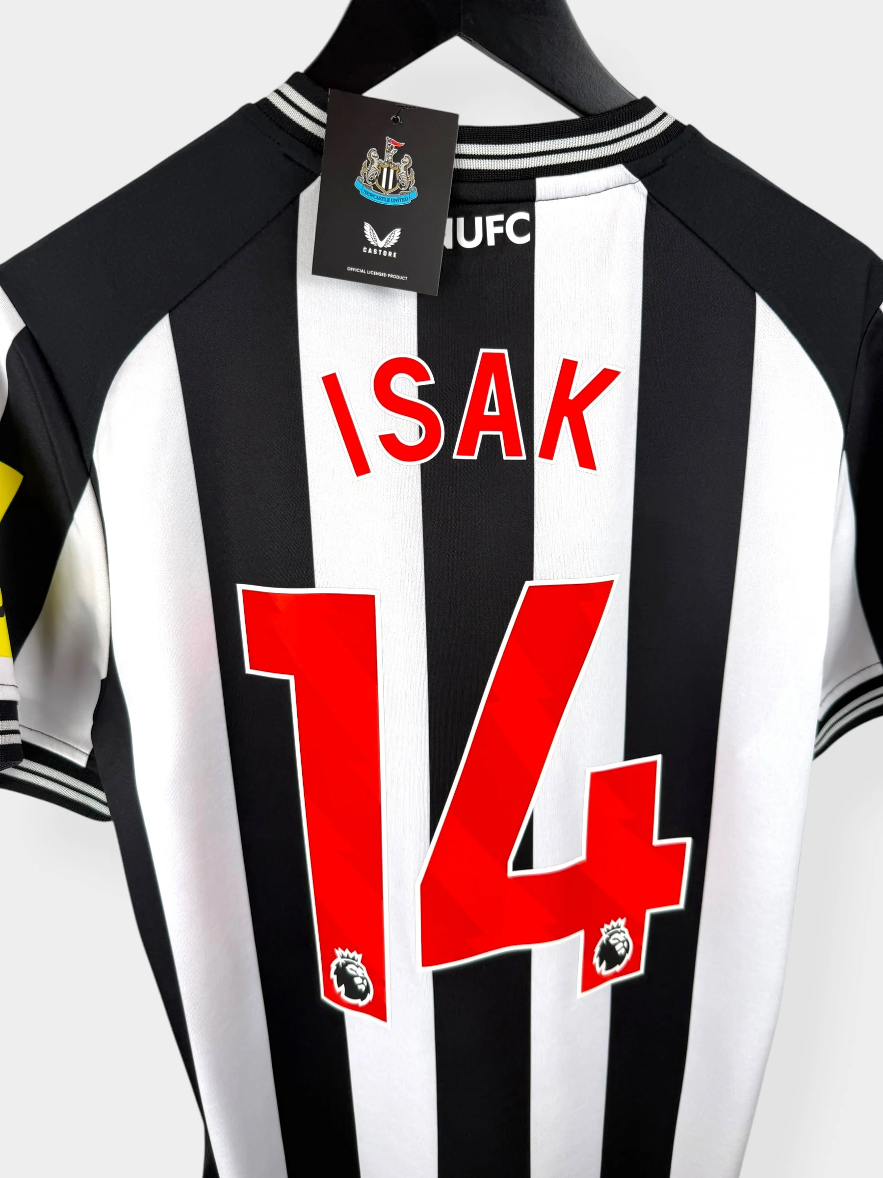 2023-24 NEWCASTLE UNITED HOME SHIRT ISAK #14 S - Image 3