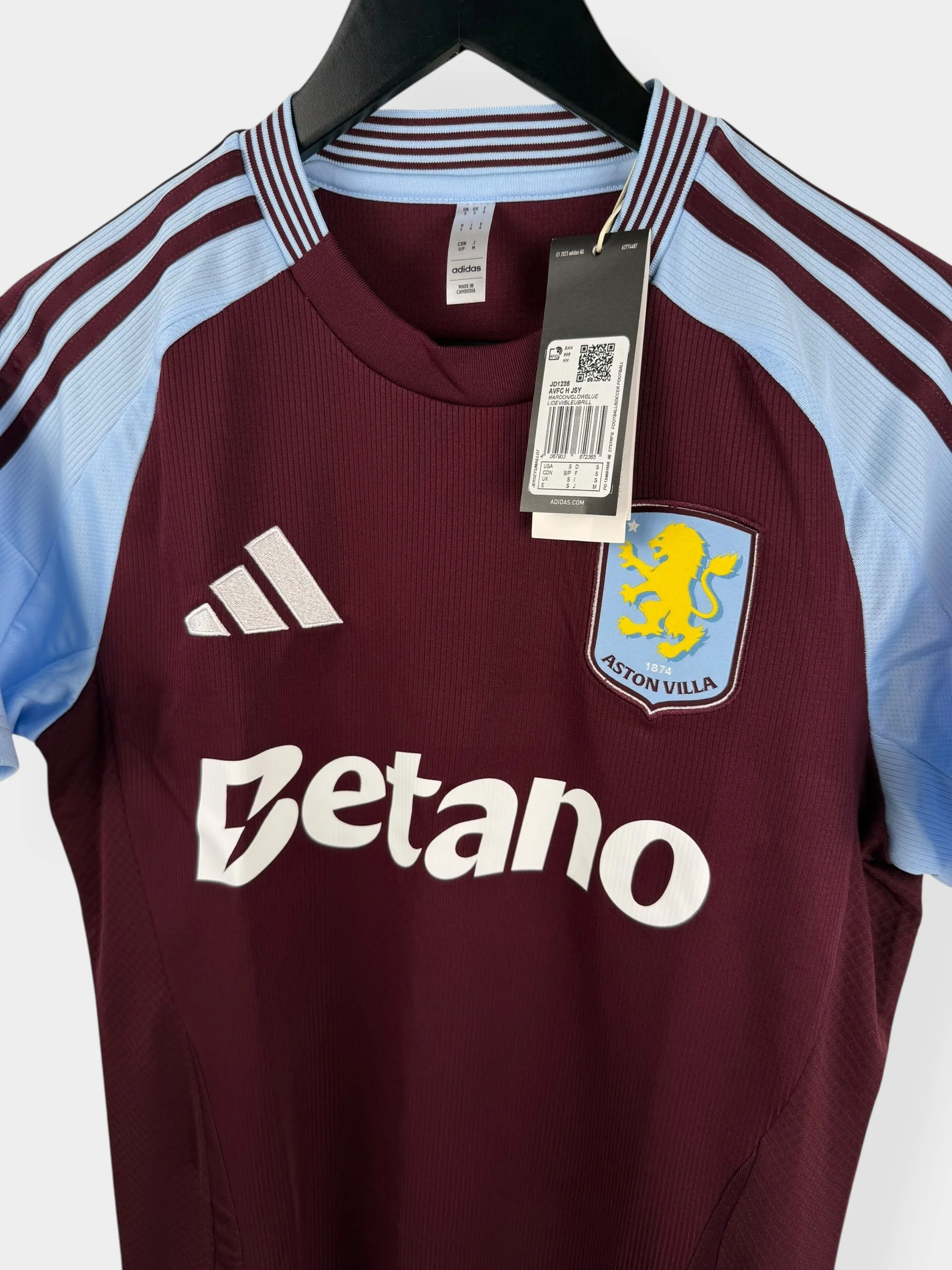 2024-25 ASTON VILLA HOME SHIRT WATKINS #11 S - Image 4