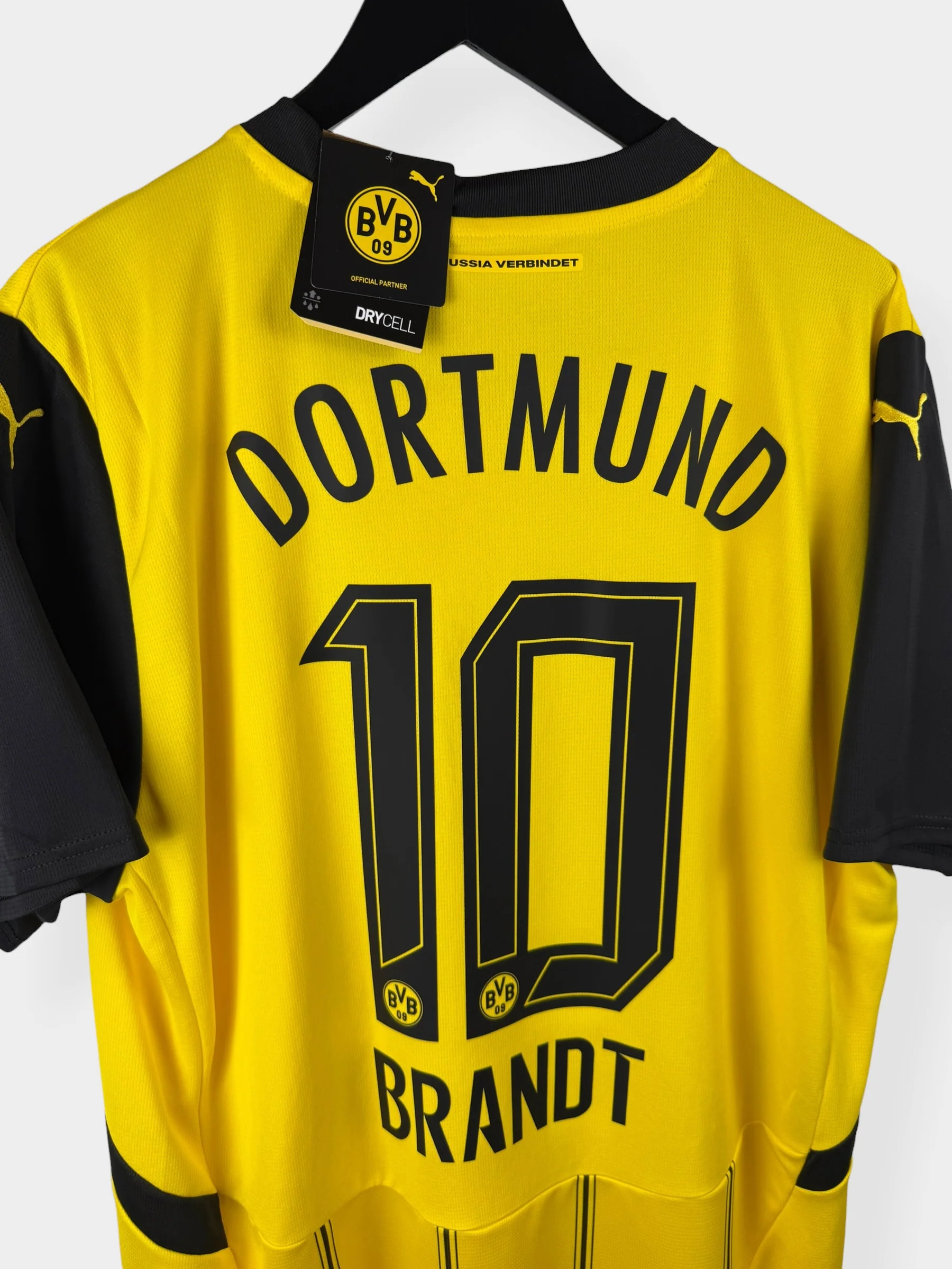 2024-25 BORUSSIA DORTMUND HOME SHIRT BRANDT #10 XL - Image 3