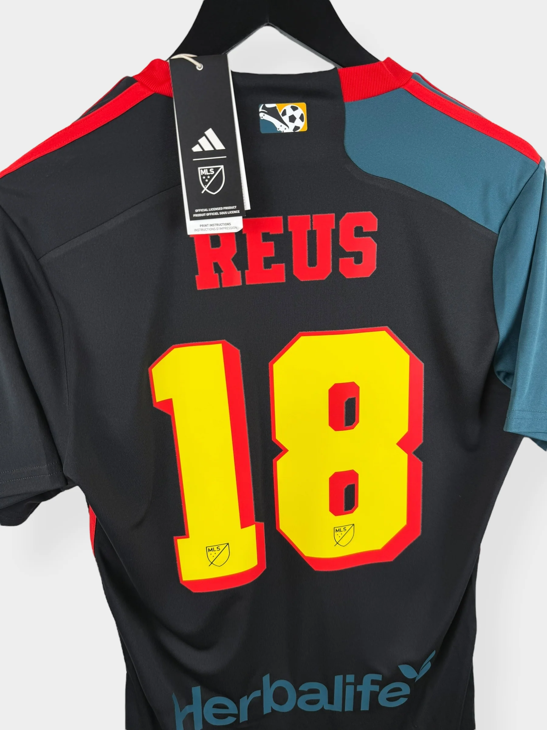 2024-25 LA GALAXY THIRD SHIRT REUS #18 S - Image 3