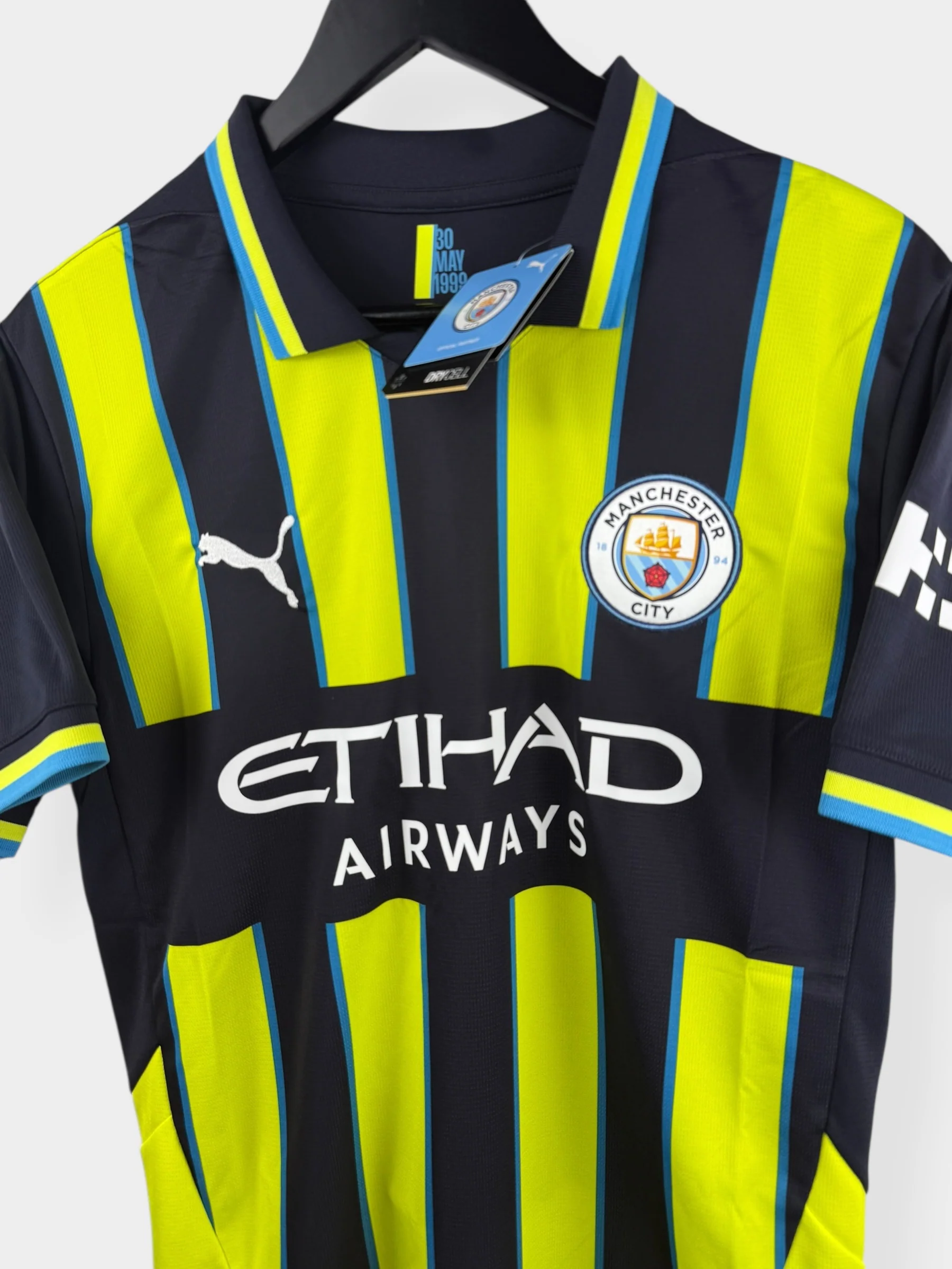 2024-25 MANCHESTER CITY THIRD SHIRT DE BRUYNE 17 #M - Image 4