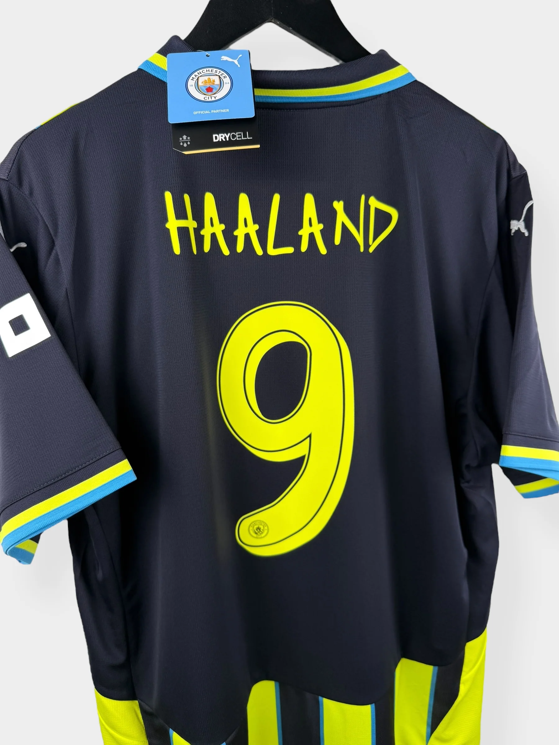 2024-25 MANCHESTER CITY THIRD SHIRT HAALAND #9 XL - Image 3
