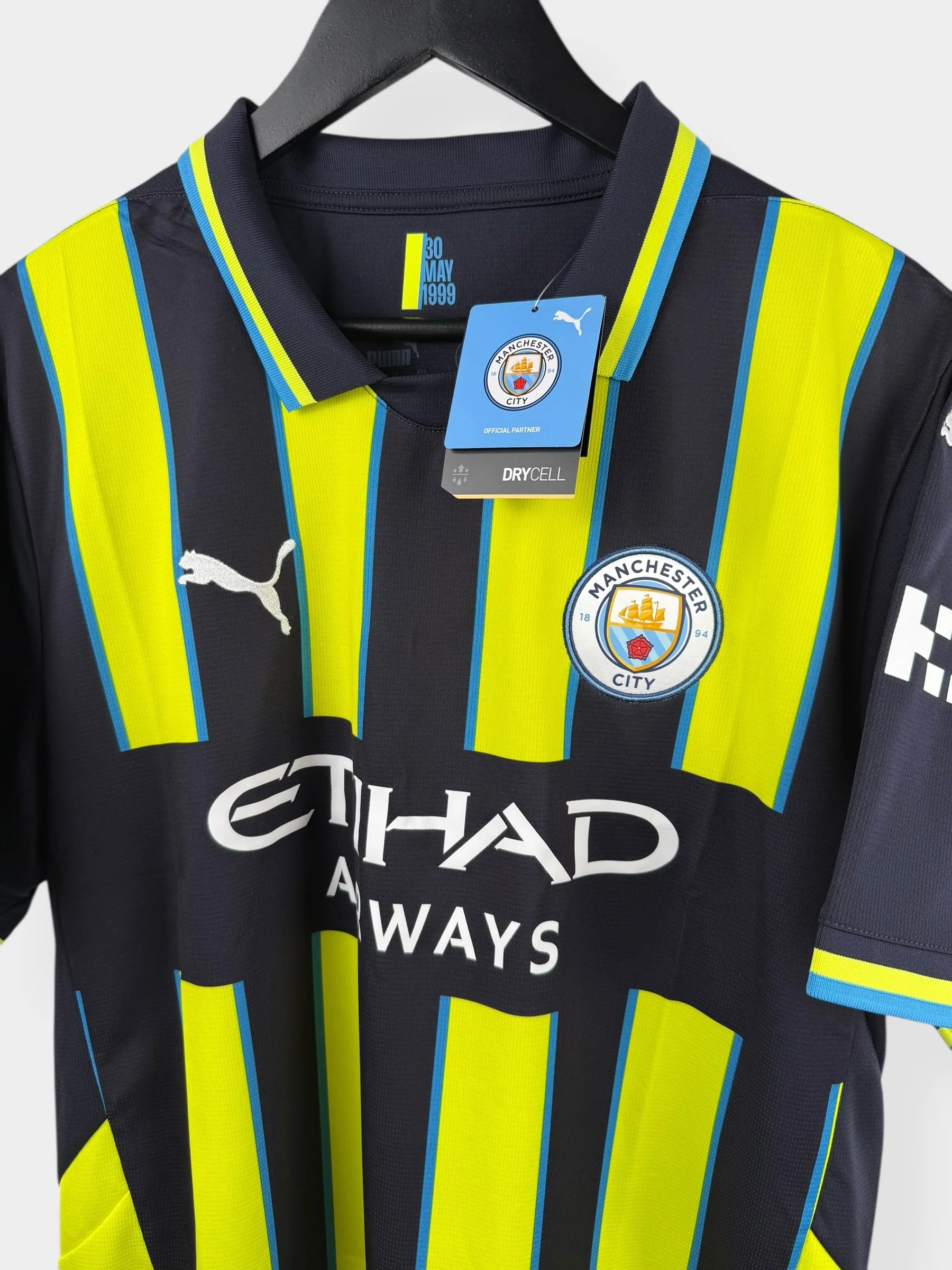 2024-25 MANCHESTER CITY THIRD SHIRT HAALAND #9 XL - Image 4