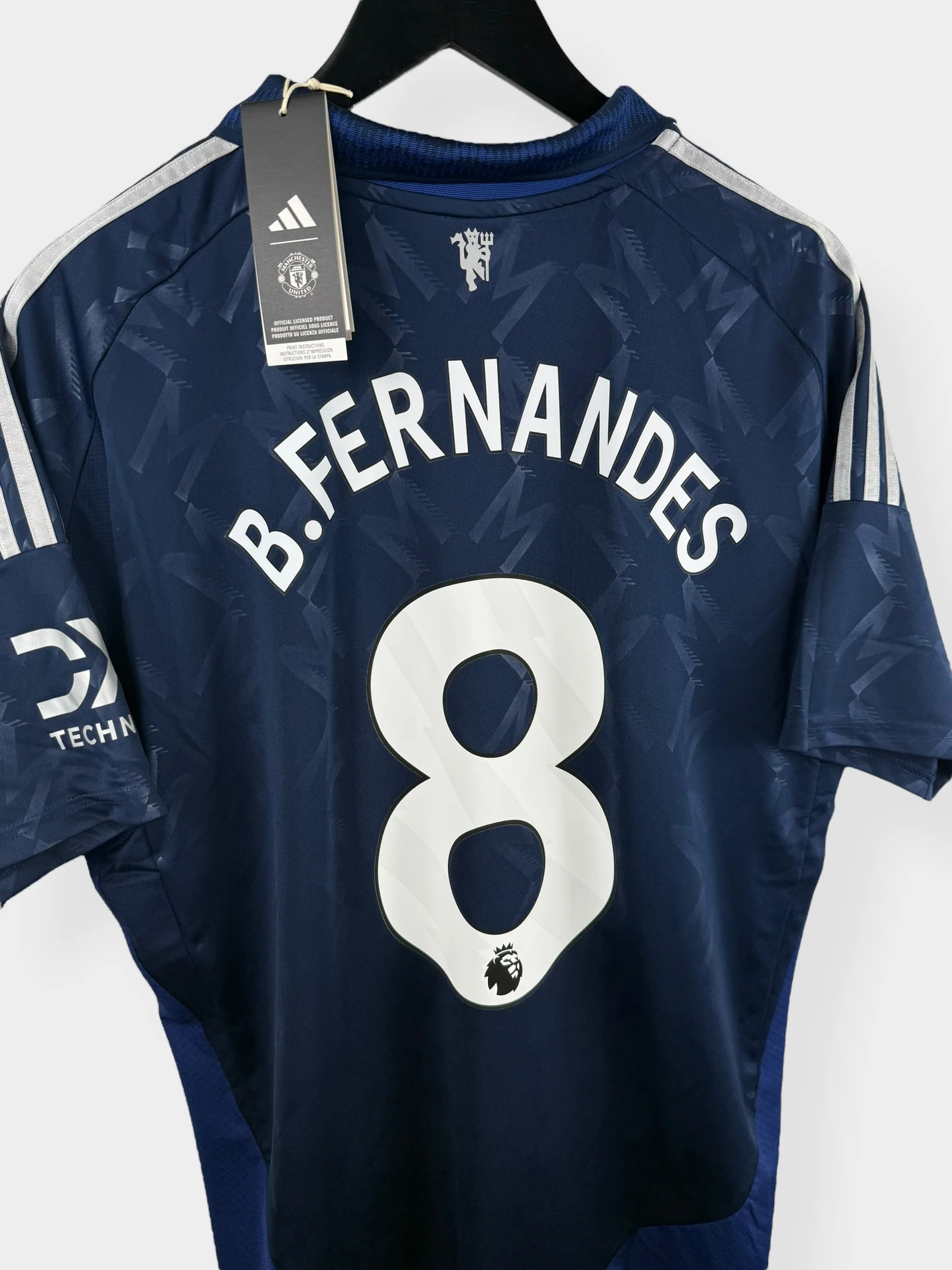 2024-25 MANCHESTER UNITED AWAY SHIRT B. FERNANDES #8 XL - Image 3