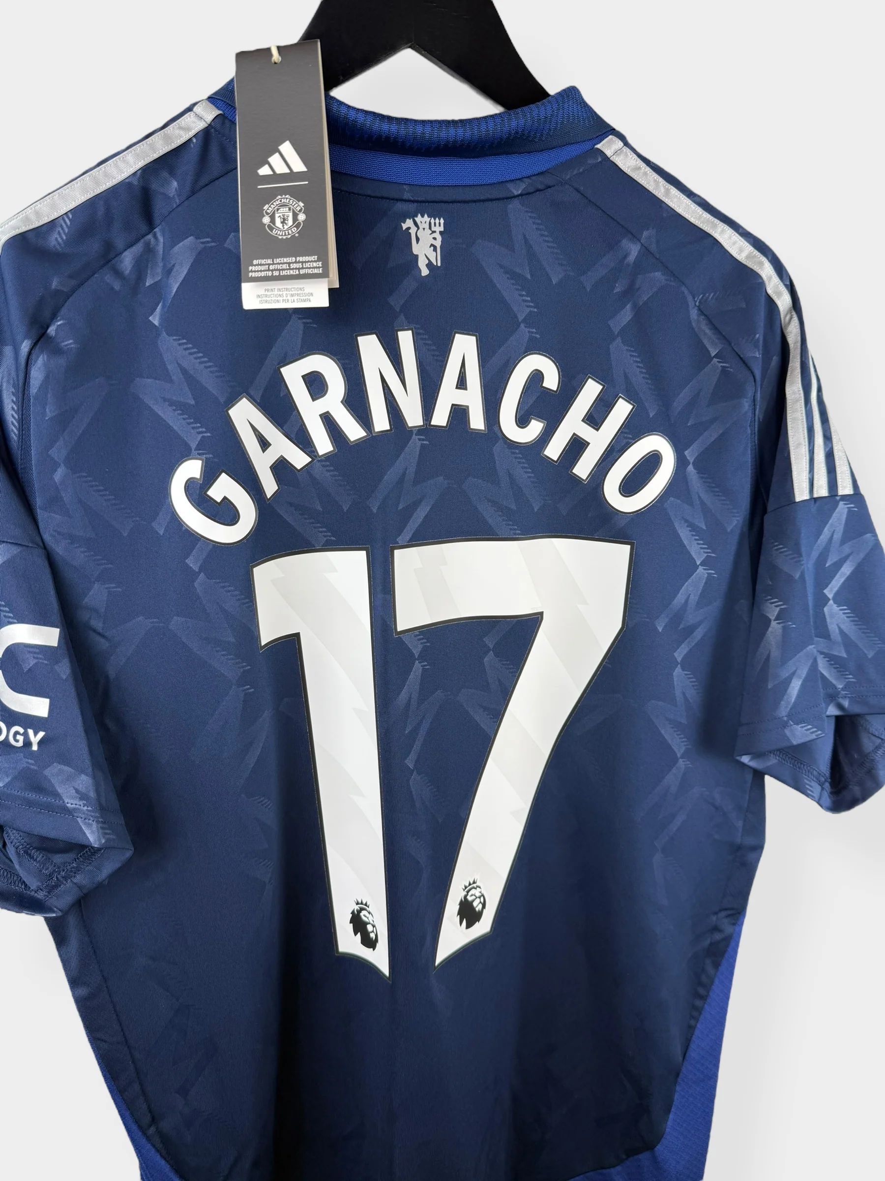 2024-25 MANCHESTER UNITED AWAY SHIRT GARNACHO #17 XL - Image 3
