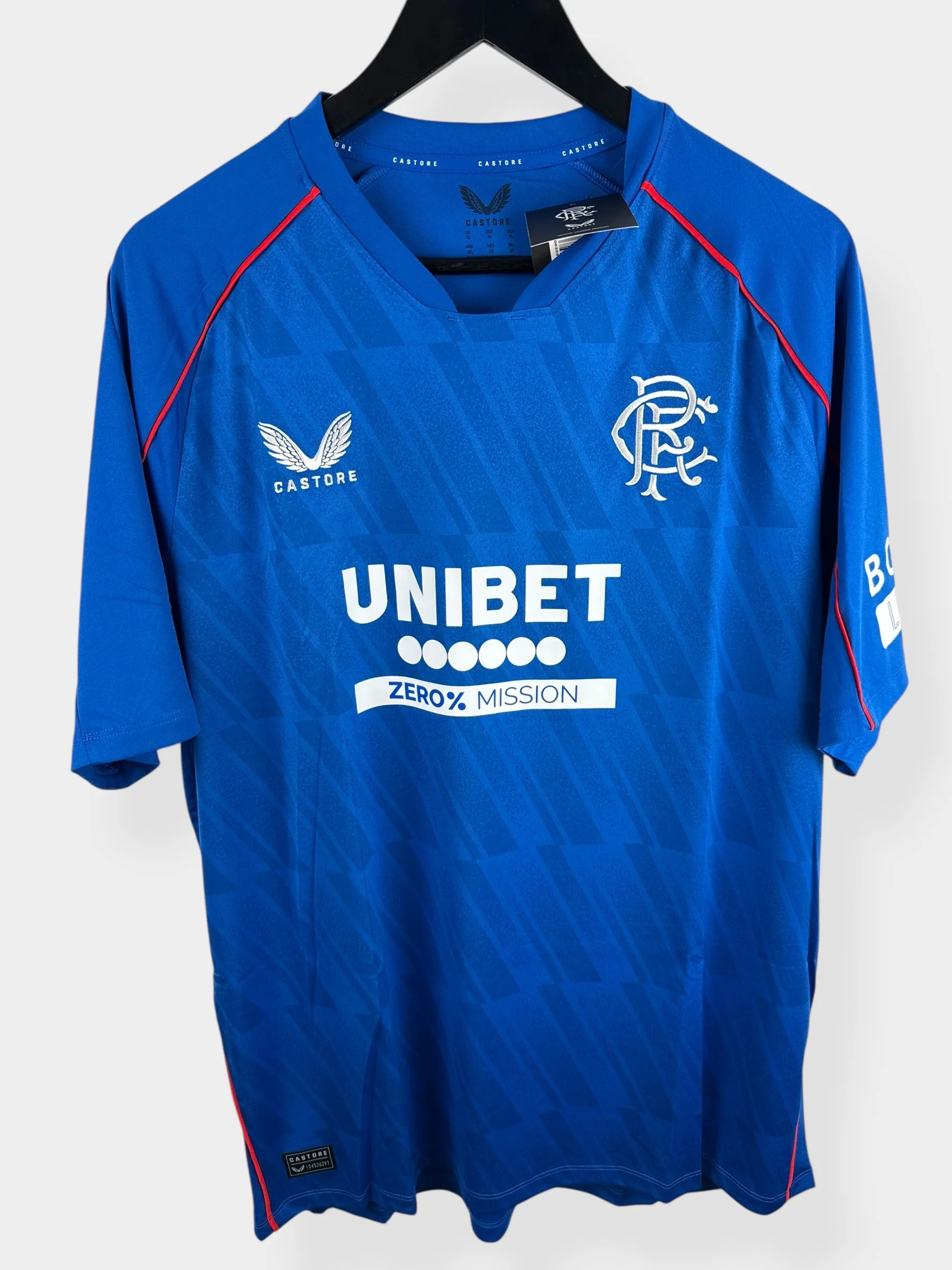 2024-25 RANGERS HOME SHIRT TAVERNIER #2 XL - Image 2