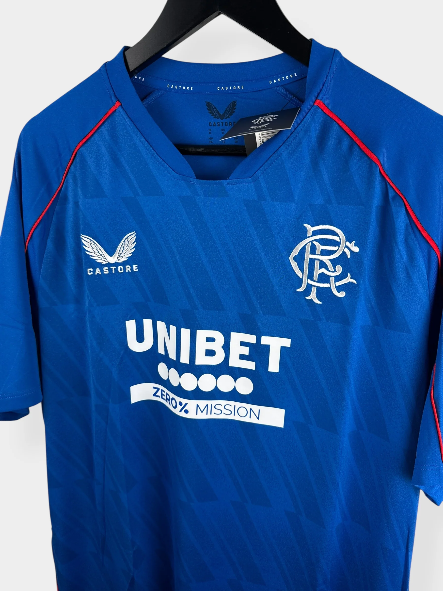 2024-25 RANGERS HOME SHIRT TAVERNIER #2 XL - Image 4