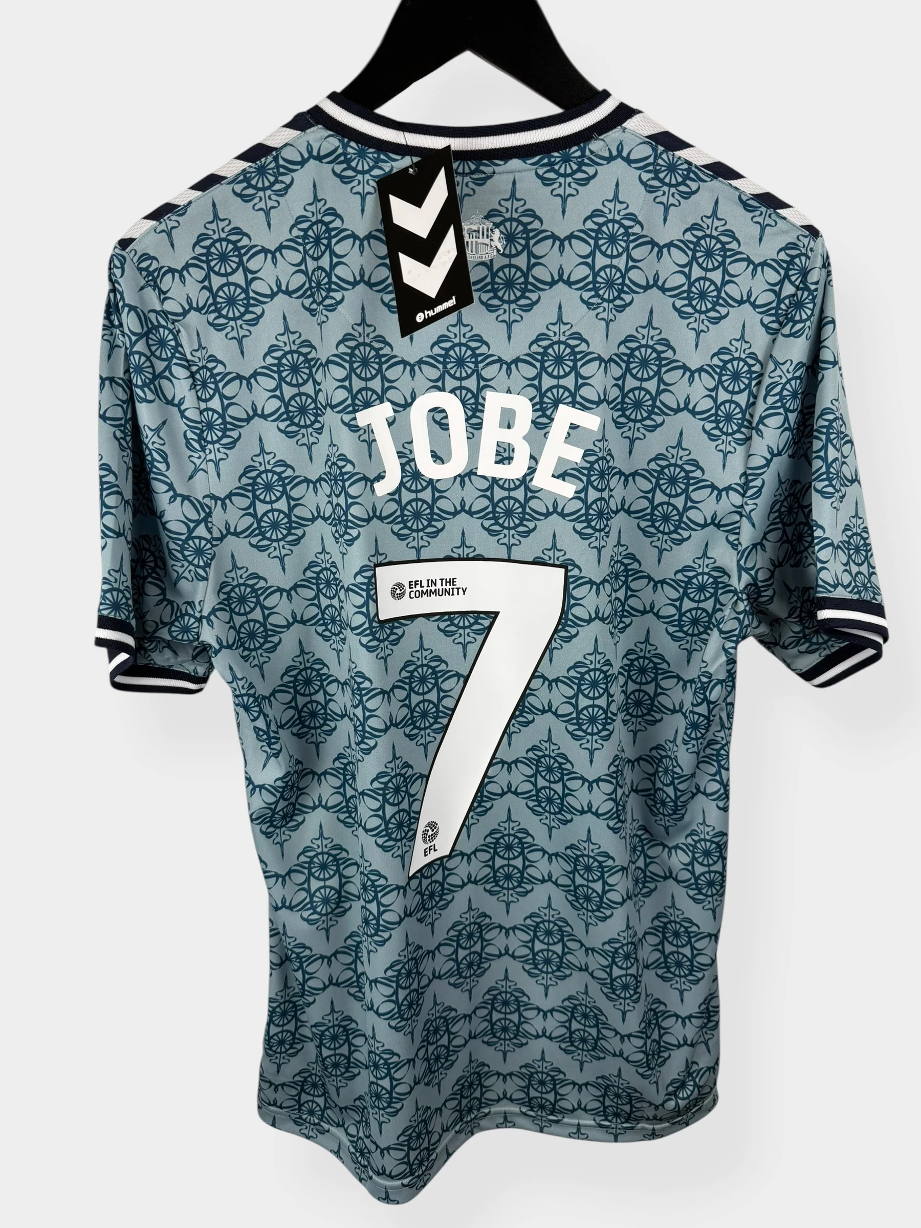 2024-25 SUNDERLAND THIRD SHIRT JOBE #7 S