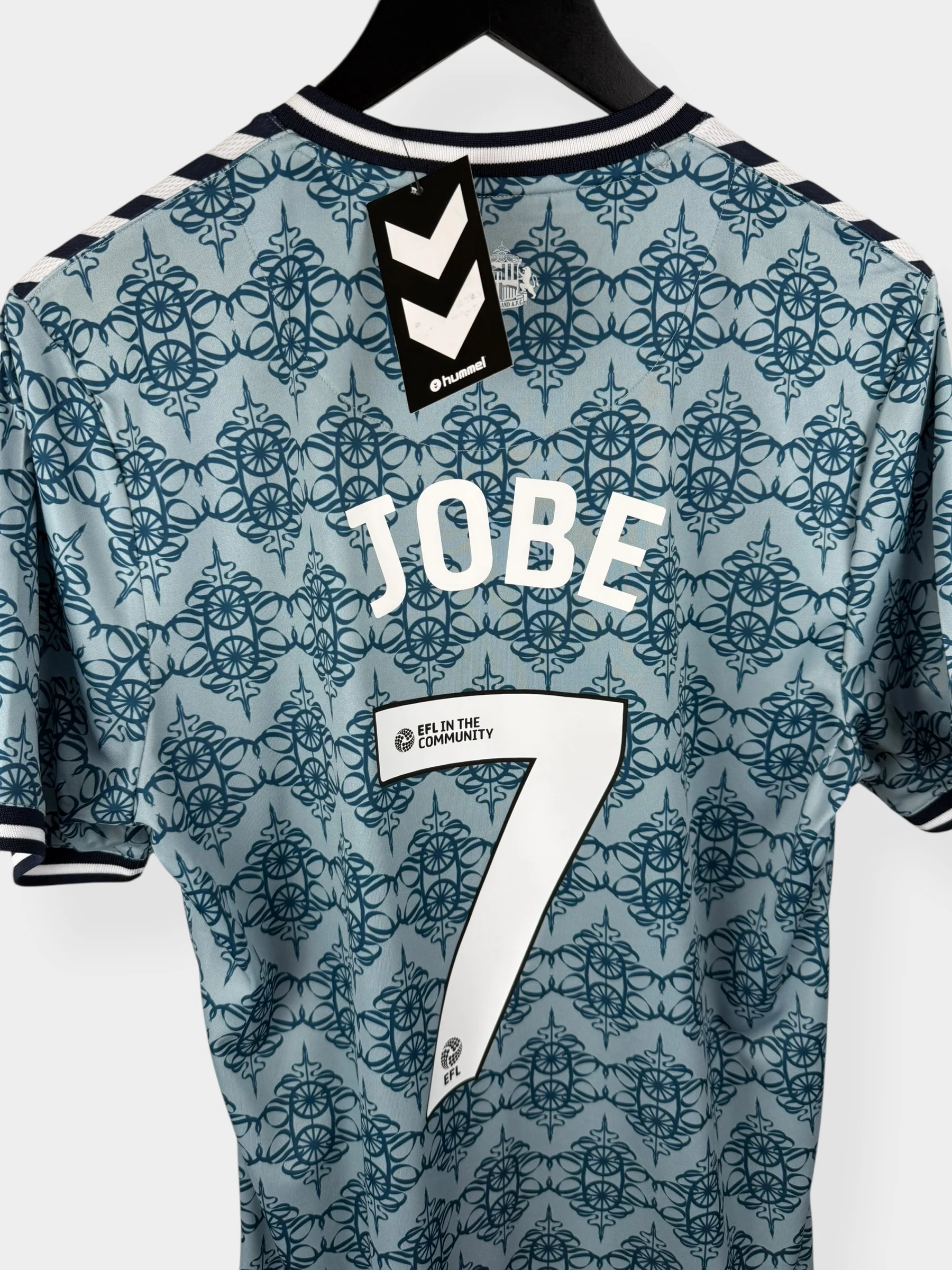 2024-25 SUNDERLAND THIRD SHIRT JOBE #7 S - Image 3