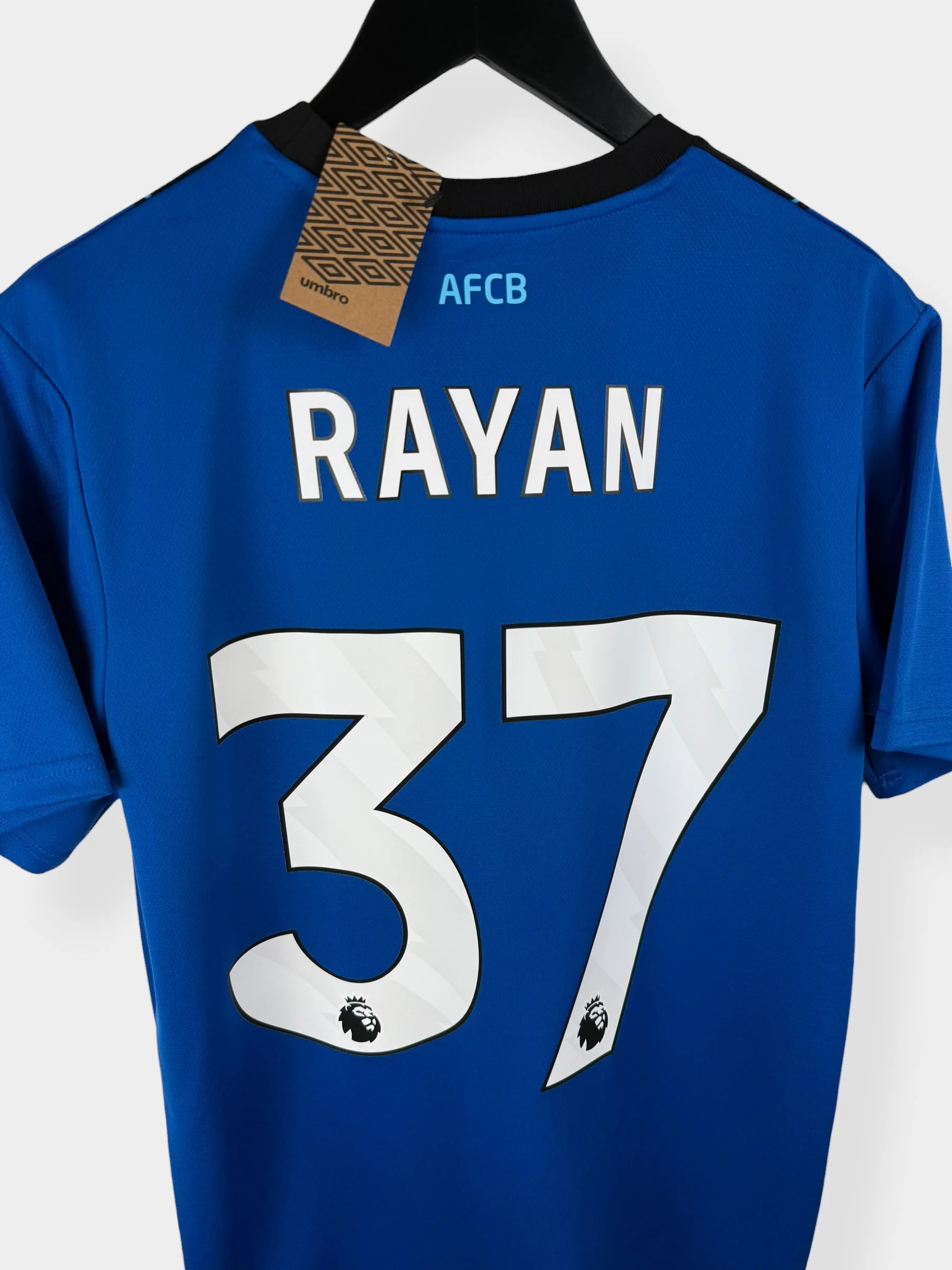 2025-26 BOURNEMOUTH AWAY SHIRT RAYAN #37 S - Image 3