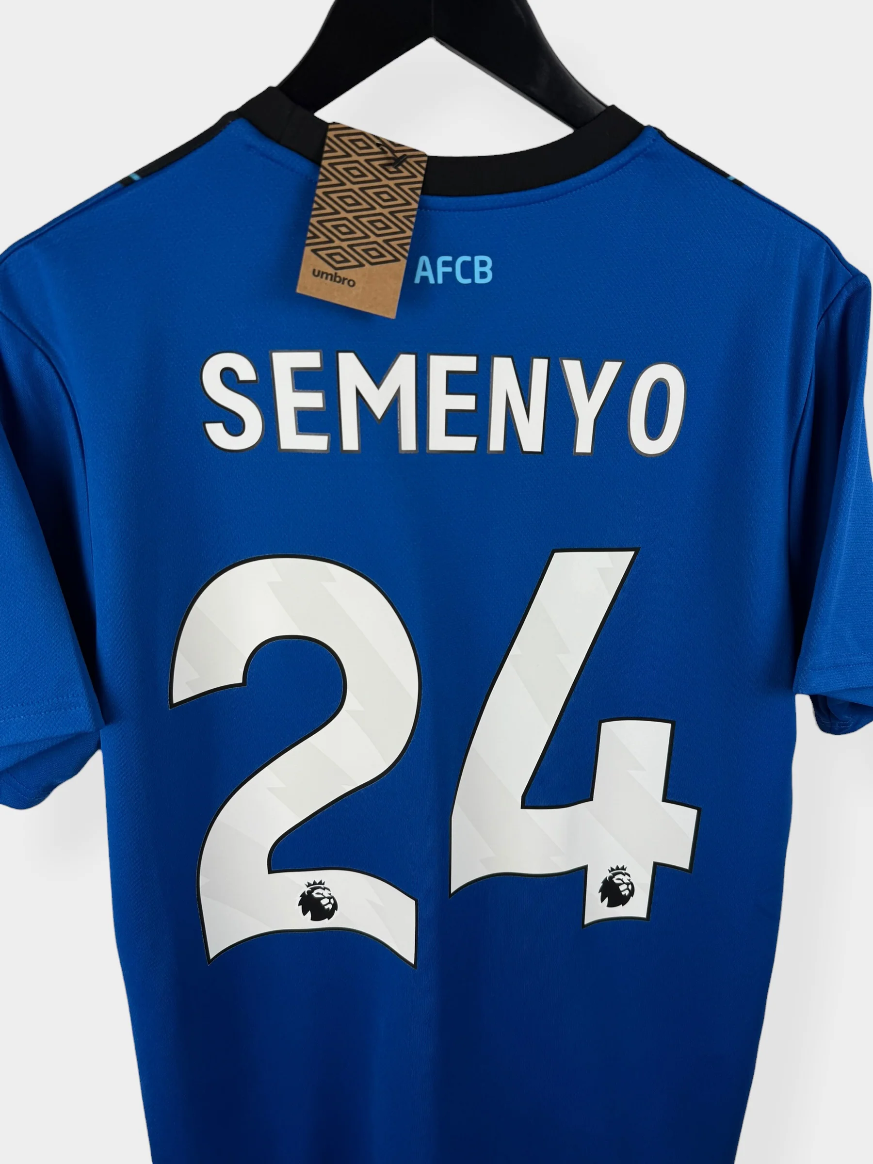 2025-26 BOURNEMOUTH AWAY SHIRT SEMENYO #24 M - Image 3