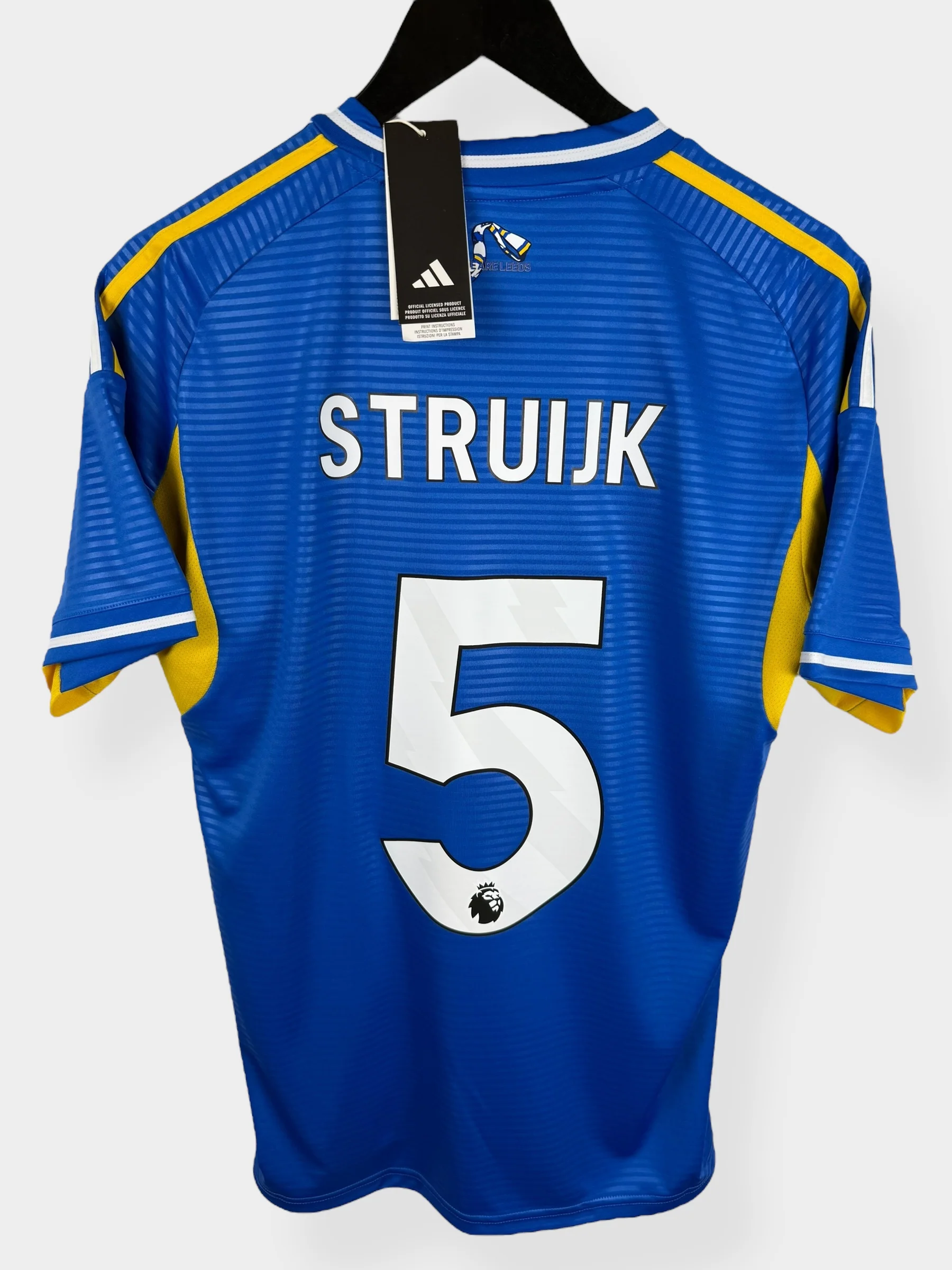 2025-26 LEEDS UNITED AWAY SHIRT STRUIJK #5 M