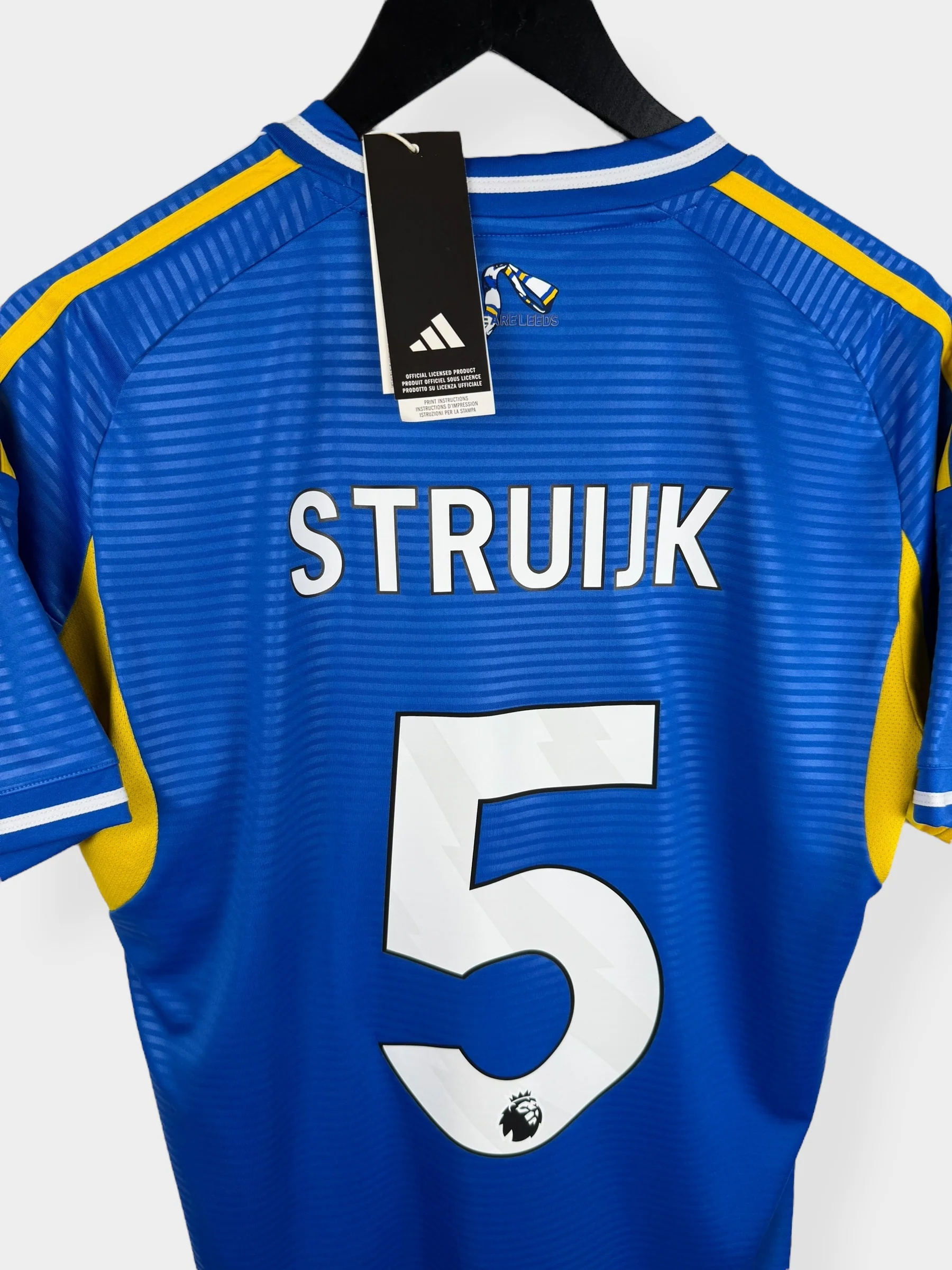 2025-26 LEEDS UNITED AWAY SHIRT STRUIJK #5 M - Image 3